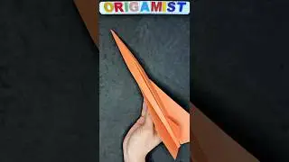 Самый крутой бумажный самолетик-ниндзя | Оригами-реактивный самолет, который действительно летает!