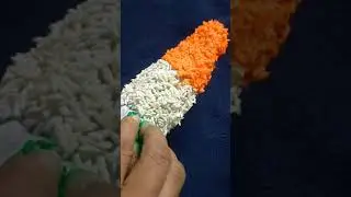 🇮🇳🇮🇳🇮🇳 Great INDIA flag making Rice and Bottle  #republicdaycraft#viral #youtube #independenceday