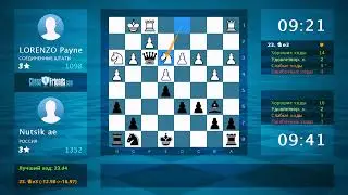 Chess Game Analysis: LORENZO Payne - Nutsik ae : 0-1 (By ChessFriends.com)