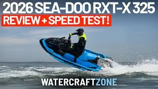 Гидроцикл Sea Doo RXT X 325 2026 года: обзор, цены, характеристики и результаты скоростных тестов.