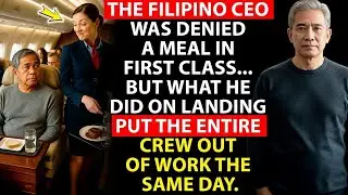 This Filipino CEO was denied a mea in first class...But what he did on landing put the entire crew