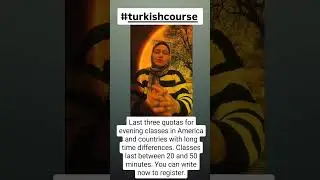 Turkish course #turkish