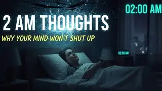 Why You Can&rsquo;t Stop Thinking at Night #psychology #nightlife