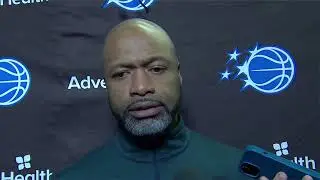 Jamahl Mosley PostGame Interview | Orlando Magic vs New York Knicks