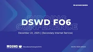 DSWD FO6 Bidding Conference