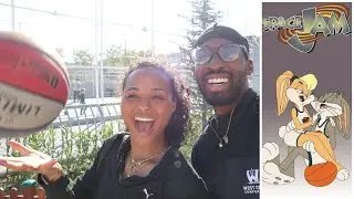 wife tries husbands sport (pro athletes, love & basketball, couple goals)