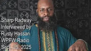 Pianist Sharp Radway Interviewed by Rusty Hassan at WPFW