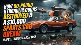 The $10,000 Sports Car That TRAPPED Owners Inside: Bricklin SV-1's 90-Pound Gullwing Door Disaster
