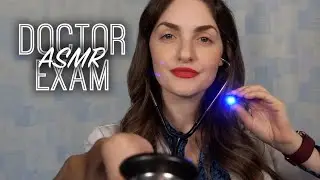 ASMR Doctor | Physical Exam and Medical Tests (close your eyes halfway through)