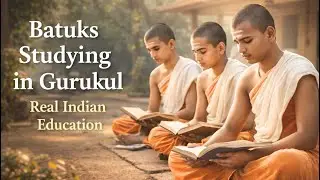 Young Batuks Studying in Gurukul | Real Indian Education System | Vedic Learning