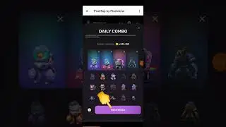 PixelTap by PixelVerse 3 Juli 2024 Daily Combo Get Coins #crypto #airdrop #nft