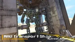 Space Engineers | Original | MAU Transport Ship Demo
