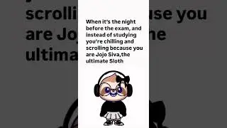 Jojo Siva the ultimate Sloth#jojosiva#shorts#jojosivavibes#meme#relatable#jojosivatheultimatesloth