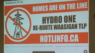 Hydro One hosts Waasigan transmission line meeting with affected residents