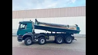 DAIMLER-BENZ Arocs 3246 K 8x4/4, Navi, Multimedia Cockpit, Meiller Kipper, Bordmatik links