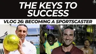 How to Become a Sports Reporter | Full Sail Sportscasting Degree | Becoming a Sportscaster Vlog 26