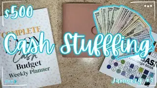 CASH ENVELOPE STUFFING | $500 | JANUARY #3