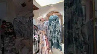 BAJU GAMIS BATIK BRANDED SUPER CANTIK WITH BUNDA LIVE ONLINE