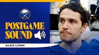 &ldquo;Just Need To Keep Grinding&rdquo; | Alex Lyon After 4-2 Loss To Montreal | Buffalo Sabres