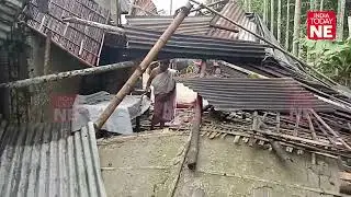 Assam: Storm ravages parts of Assam&rsquo;s Gohpur leaving behind a trail of destruction.