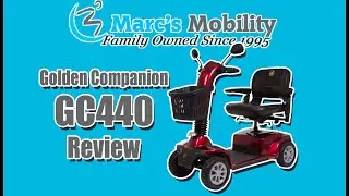 Golden Companion Gc440 - Full size 4 Wheel Scooter - Full Review