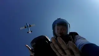 Tandem Skydiving! Stephen from Savannah, GA at Skydive Georgia!