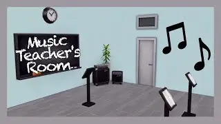 Music Teacher's Room [The Sims 4]