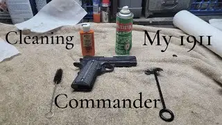 POV - 1911 Commander Cleaning