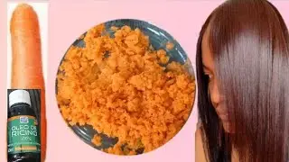 T&ocirc;nico MEU CABELO CRESCEU  mais r&aacute;pido [COM ESSE T&Ocirc;NICO CASEIRO COM &oacute;leo de CENOURA 2 ingredientes!