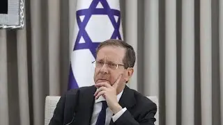 Israeli President Isaac Herzog calls out pro-Palestinian protesters