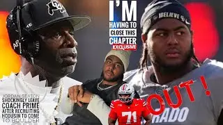 Jordan Seaton SHOCKINGLY Leave COACH PRIME For Portal After Recruiting Cousin HERE IT IS 🤯