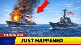 Russian Naval Move Puts U.S. Destroyer in Focus, Situation Escalates | Navy Vector