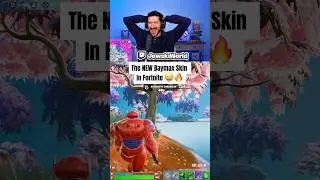 The NEW Baymax Skin In Fortnite 😜🔥 #Baymax #Skin #Fortnite