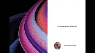 Data Conversion Python.