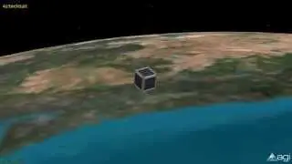 AztechSat CubeSat deployment from ISS (V2)