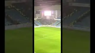 Hibs fans at Ibrox after  a 1-1 draw at a different view 👀