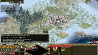 Rise of Nations 1v1 vs. Tough AI [HD] (Part I)
