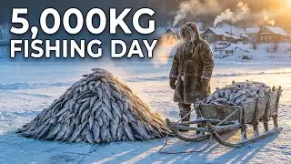 Hooking 5,000kg The Biggest Village Fishing Day