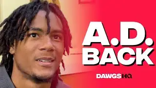 AD Mitchell talks recovery from injury, getting back to work for Georgia Bulldogs | Peach Bowl