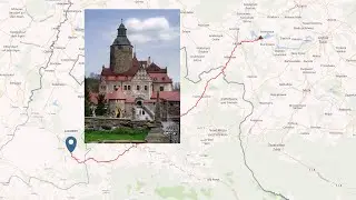 Wycieczka rowerowa 83km do zamku Czocha.