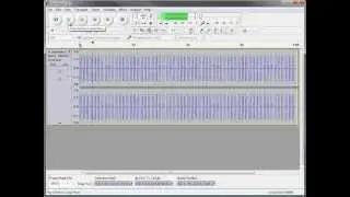 heartbeat pinknoise paulstretch with Audacity