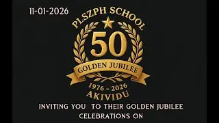1976  1977 Golden Jubilee Celebrations on 11 01 2026 Plszph school Akividu 2