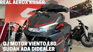 Qj Motor Viento 180 sudah ada didealer | Yamaha Aerox sudah Tamat?