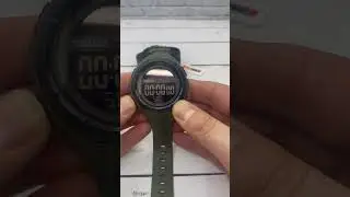 Настройка часов SKMEI Solar power