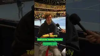 Andrey Rublev's goal is to be 