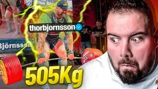 HAFTHOR ROMPE R&Eacute;CORD DEL MUNDO 505KG EN PESO MUERTO