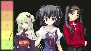 Visual Novel Waifu Tier List