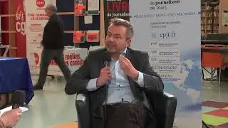 Interview de Thierry Thuillier, (TF1) aux Assises du journalisme de Tours
