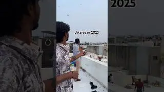 Biggest kite fighting | uttarayan 2025 | Makarsankranti| lohri | kites flying | chahil raval #shorts