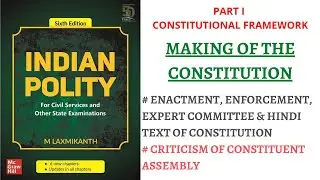 (V4) (Enactment, Enforcement, Hindi Text of Constitution, Expert Comm) Indian Polity